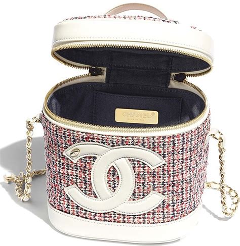 chanel tweed vanity bag|chanel tweed bag 2020.